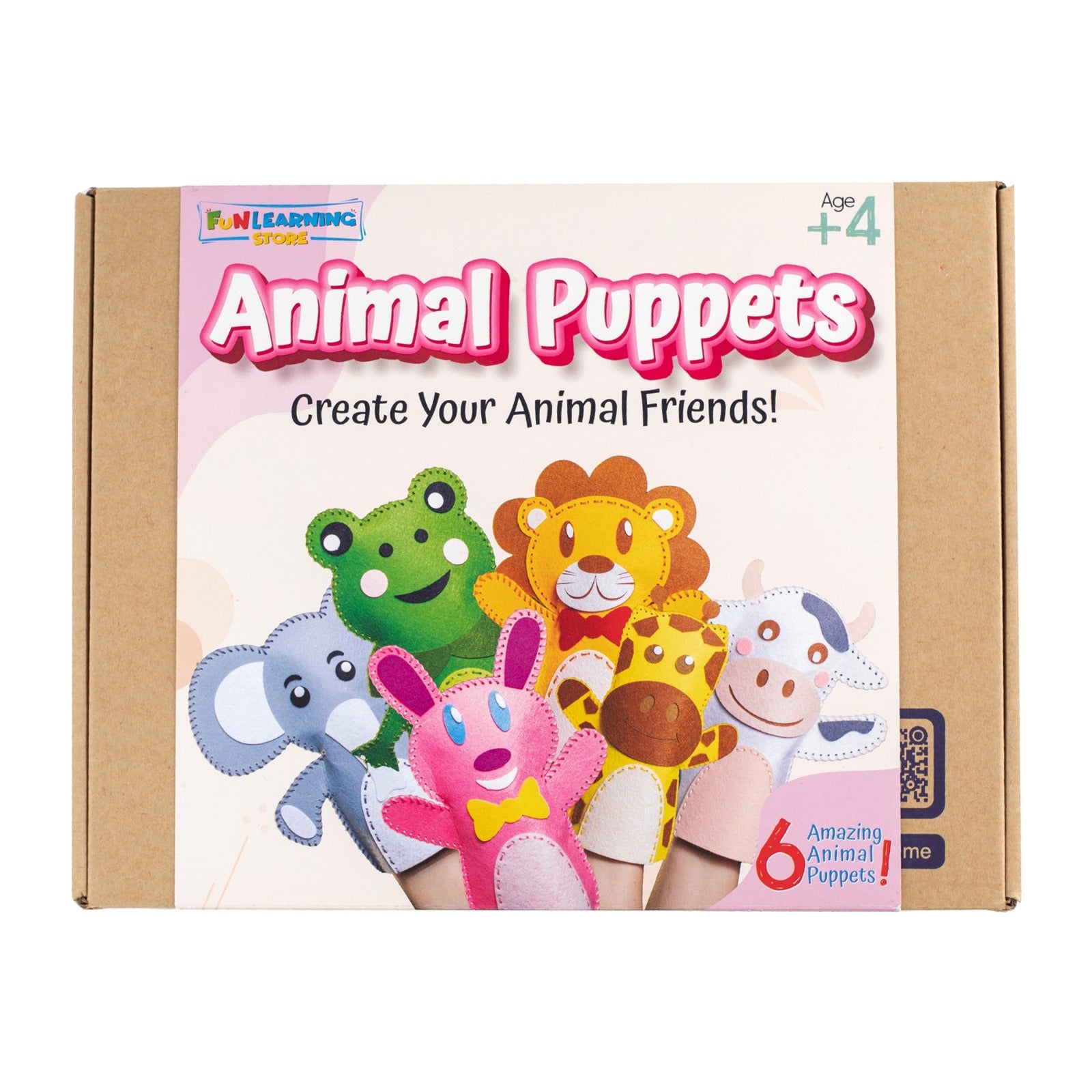Fun Learning Store - DIY Animal Puppet Making Kit