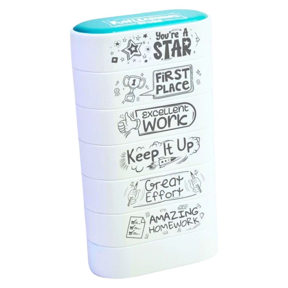 Fun Learning Store - English Teachers Motivation Stamps - 6pcs