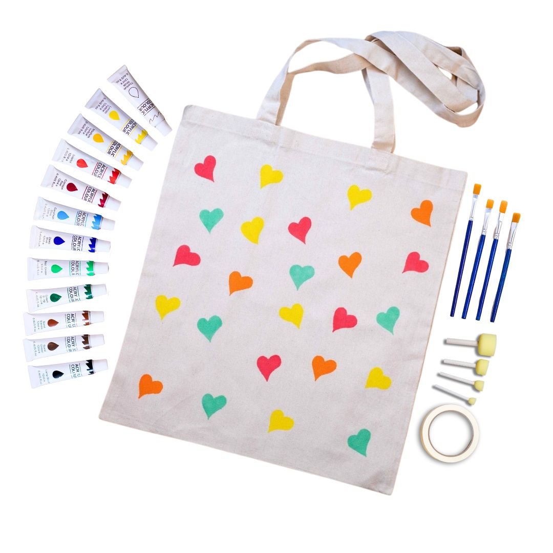 Fun Learning Store - Ultimate DIY Tote Bag Art Kit