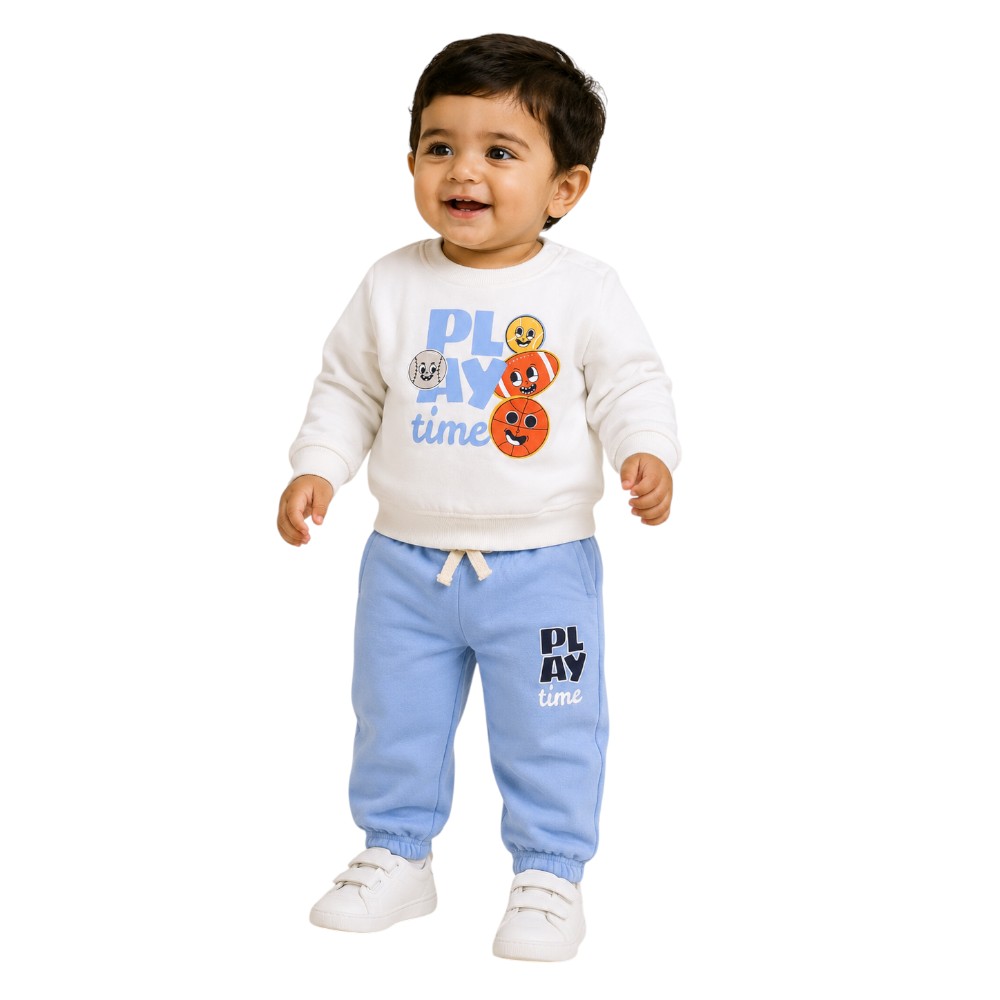 Boys 2-Piece Graphic Sweatshirt & Jogger Pants Set