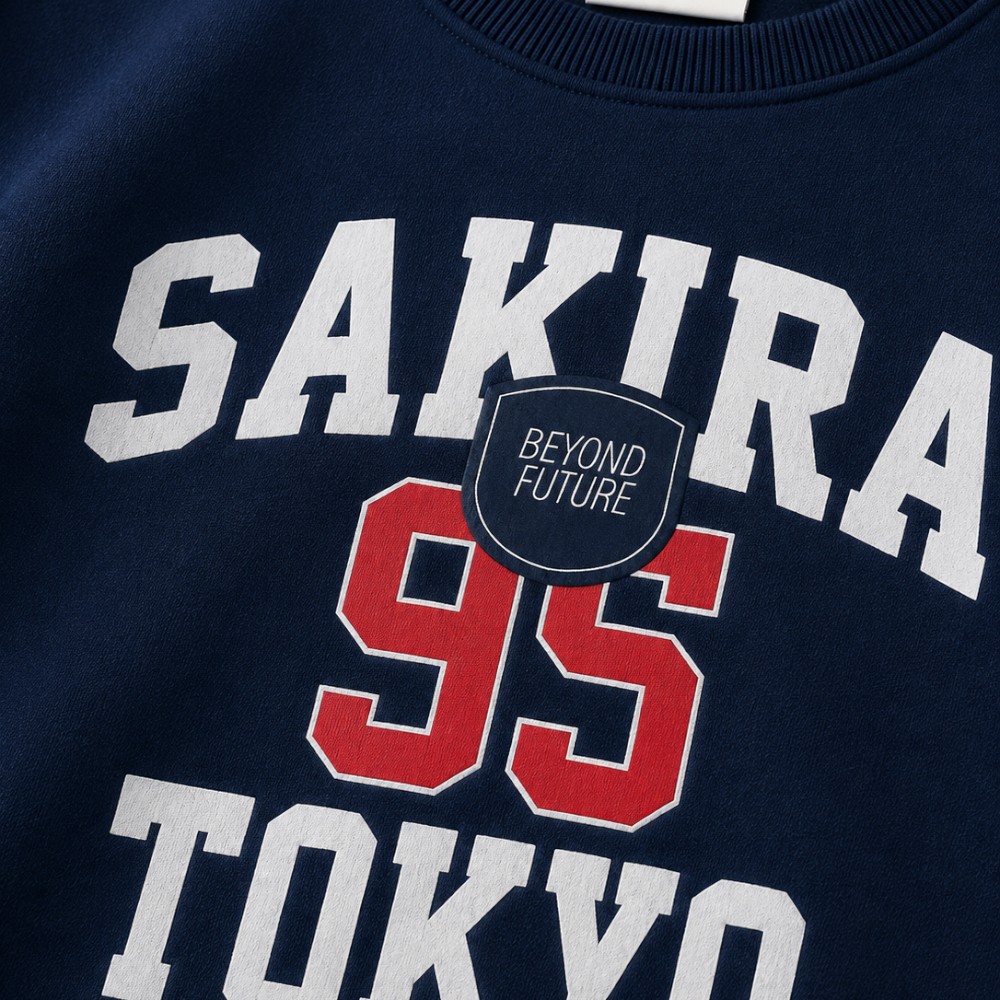 Victor and Jane - Boys' Sakira 95 Tokyo Graphic Pullover - Navy