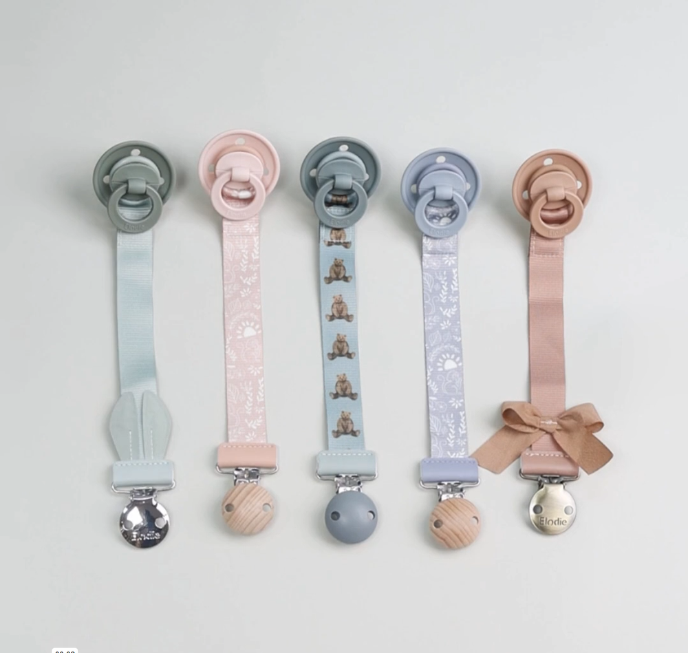 Elodie Details - Baby Pacifier Clip - Sunrise Blue