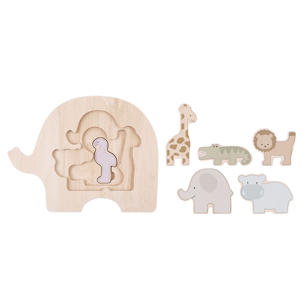JaBaDaBaDo - 3D Puzzle - Safari - 7 Pcs
