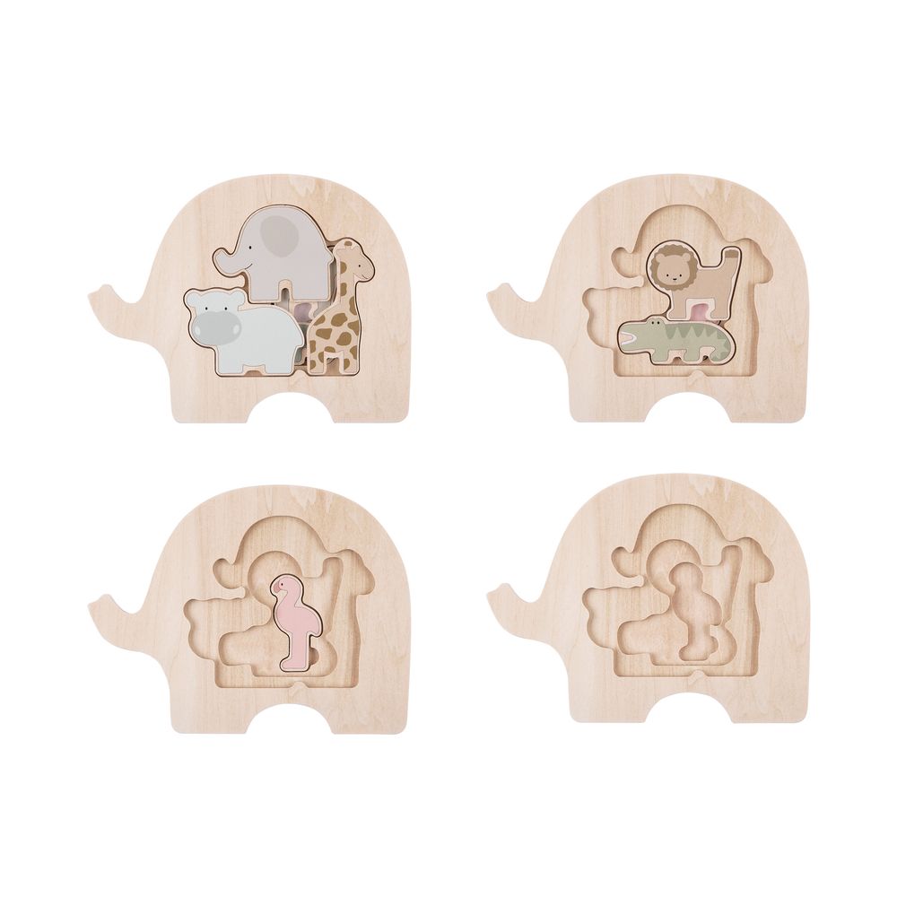 JaBaDaBaDo - 3D Puzzle - Safari - 7 Pcs