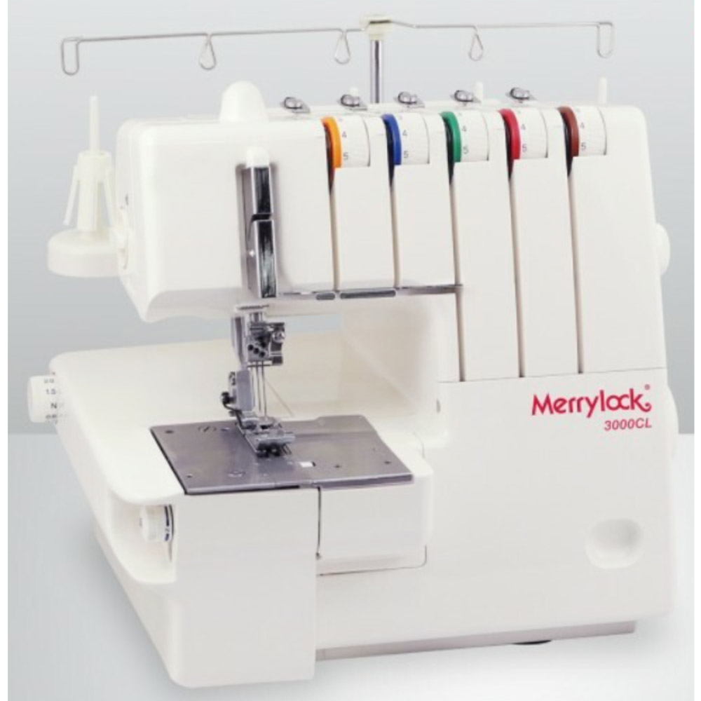 Janome Merrylock 3000Cl Overlock And Coverstitch Machine - White