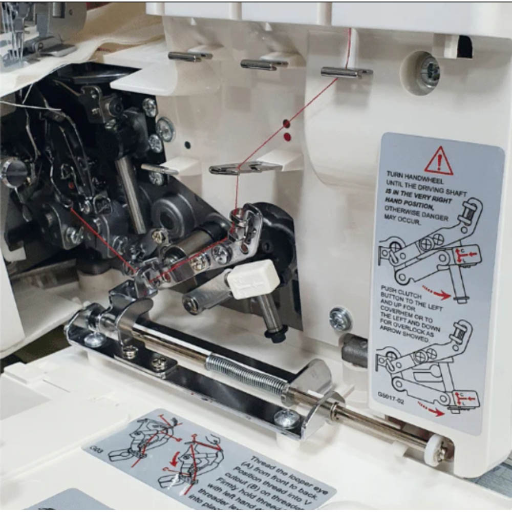 Janome Merrylock 3000Cl Overlock And Coverstitch Machine - White