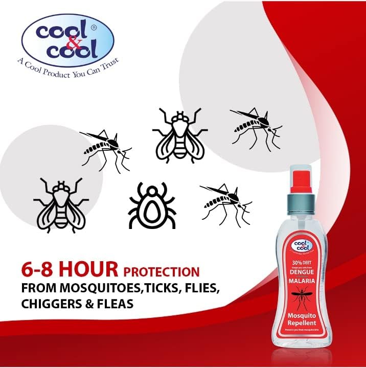 Cool & Cool - Mosquito Repellent Spray - 85 ml