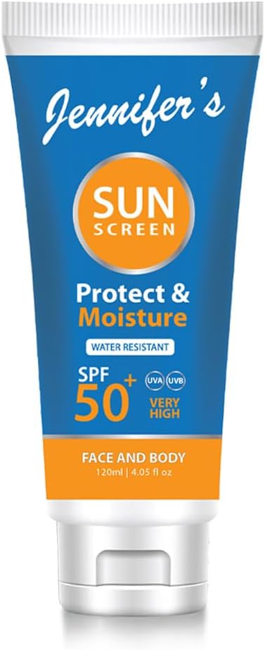 Jennifer's - SPF 50 Face & Body Sunscreen Lotion - 120 ml
