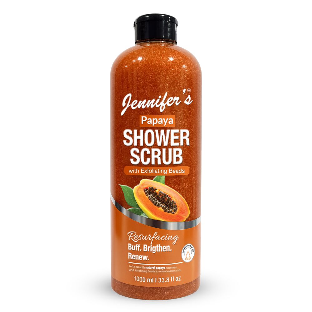 Jennifer's - Papaya Shower Scrub - 1L