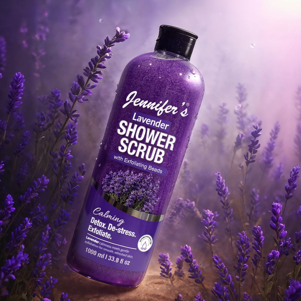 Jennifer's - Lavender Shower Scrub - 1L