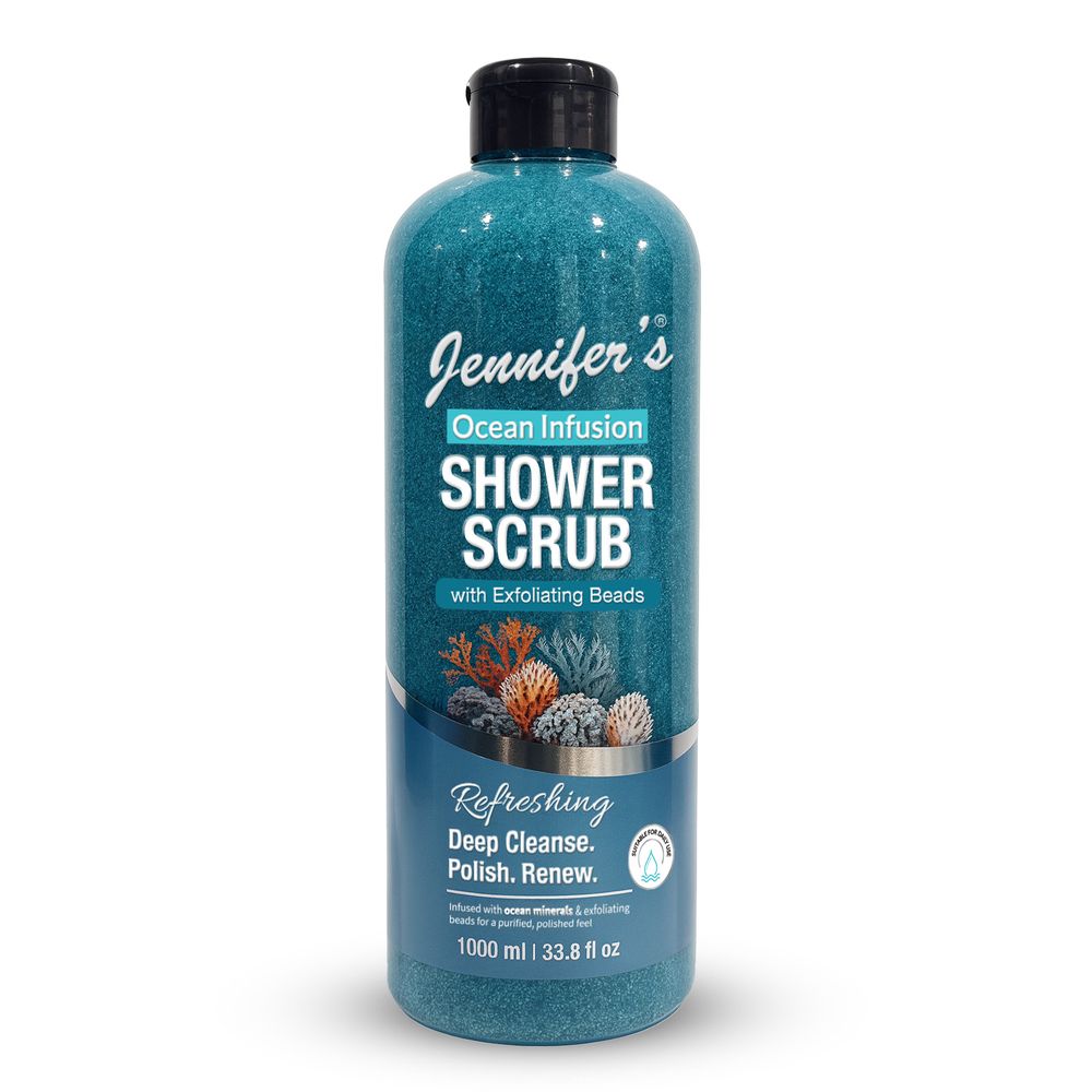 Jennifer's - Ocean Infusion Shower Scrub - 1L