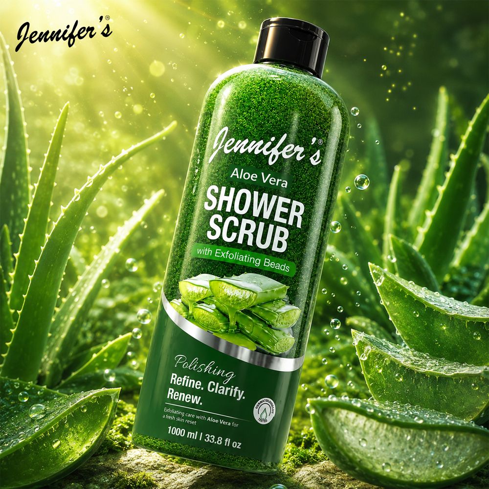 Jennifer's - Aloe Vera Shower Scrub - 1 L