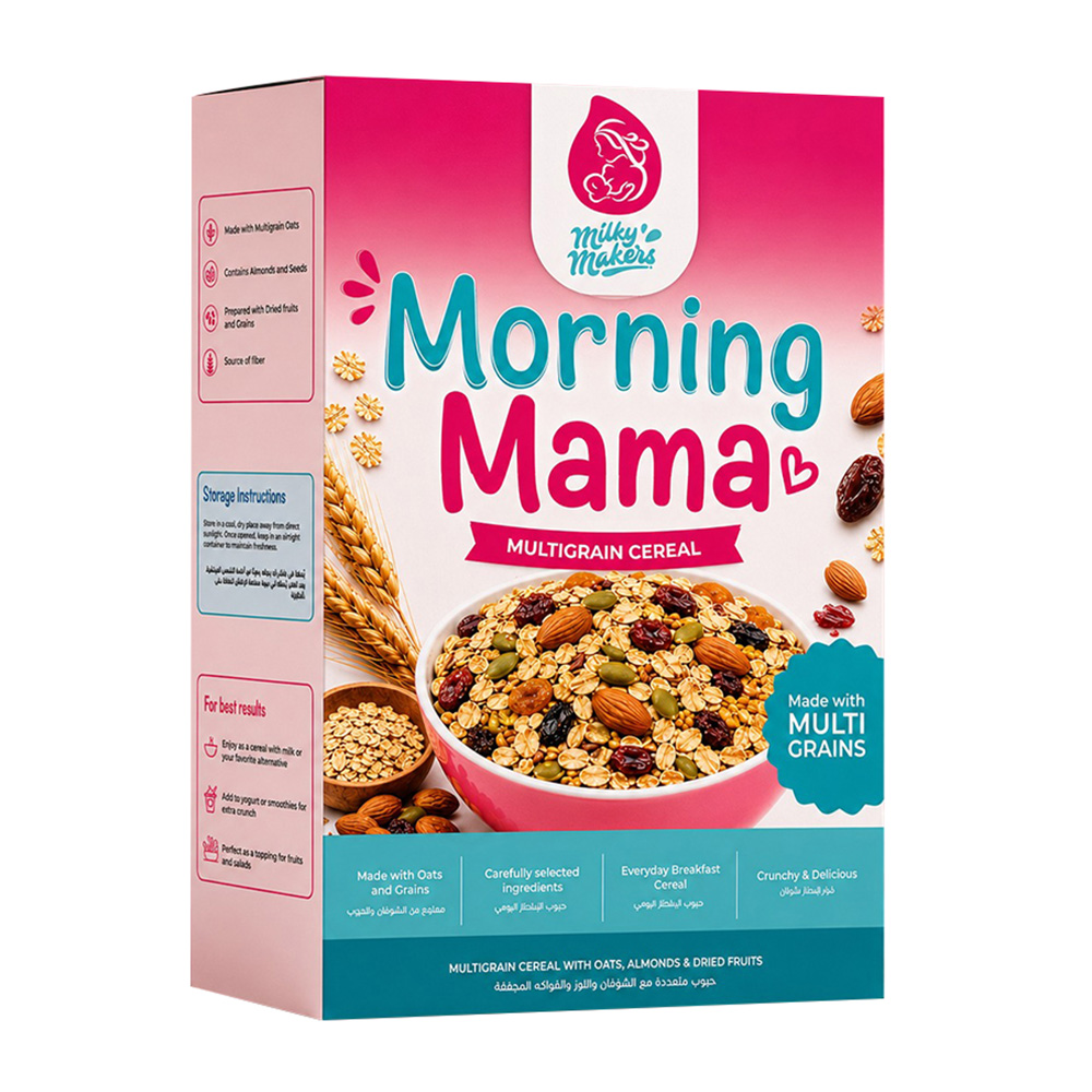Milky Makers - Moring Mama Multigrain Cereal - 600 gm