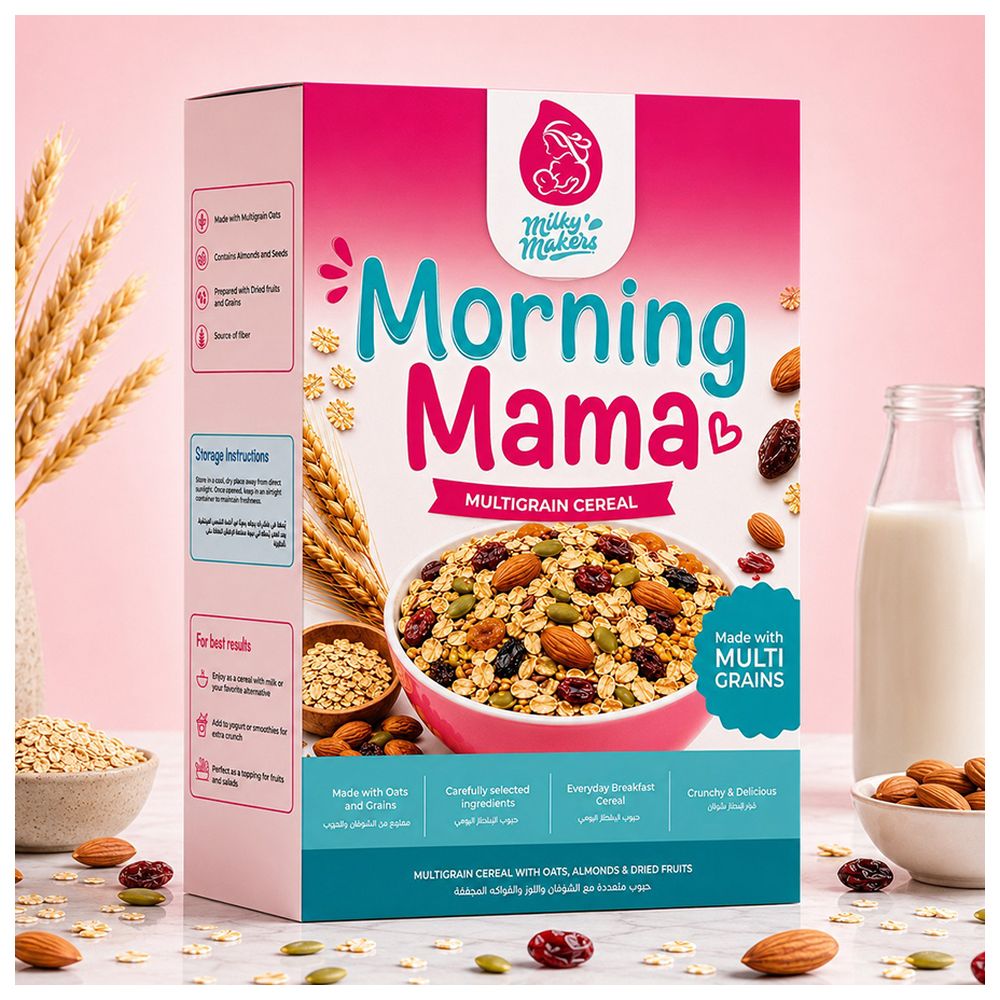 Milky Makers - Moring Mama Multigrain Cereal - 600 gm