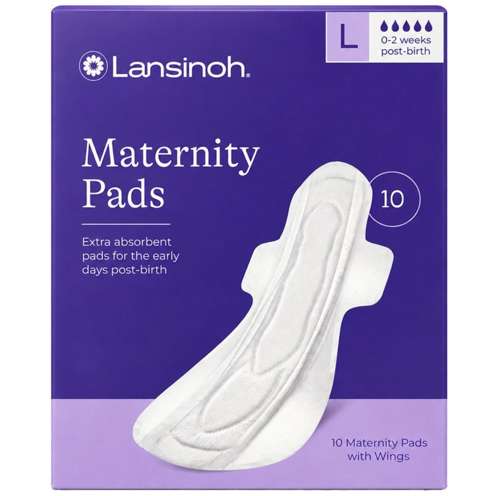 Lansinoh - Extra Absorbent Maternity Pads - L - 10pcs