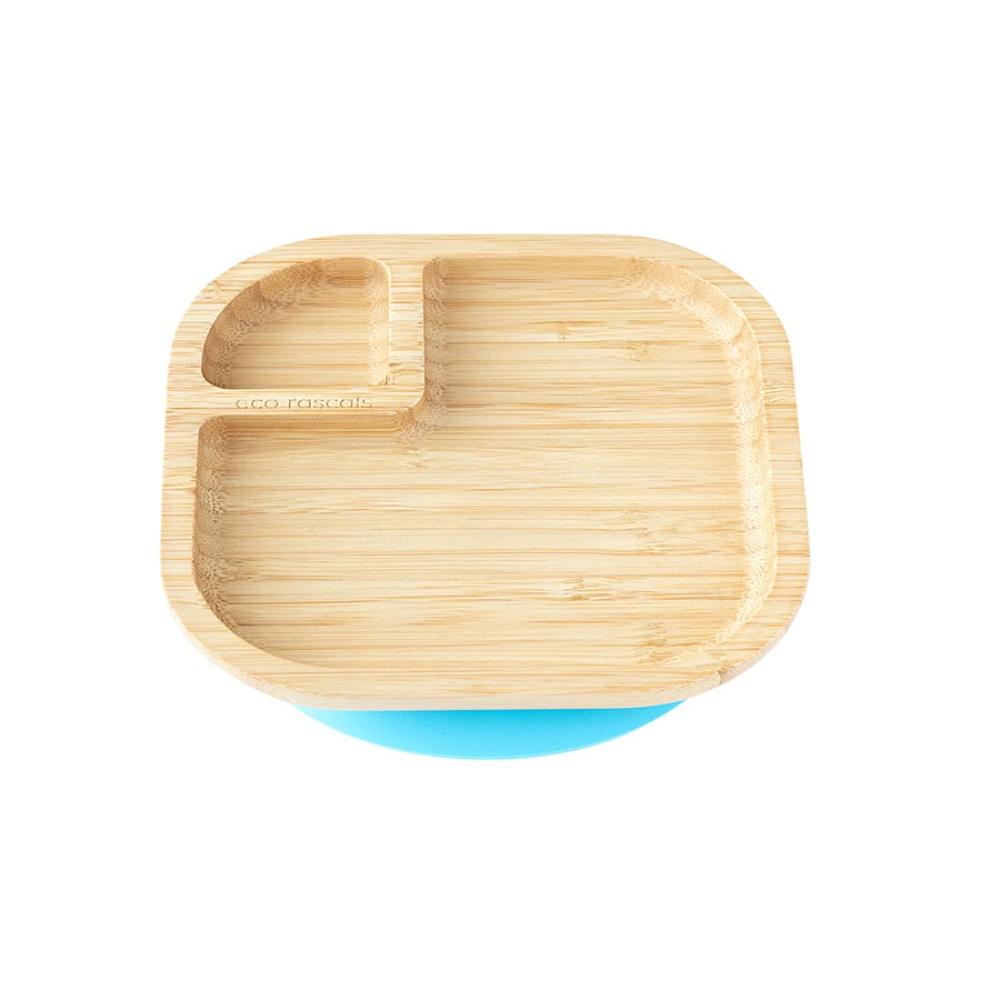 Eco Rascals - Baby Square Suction Plate - Multicolor
