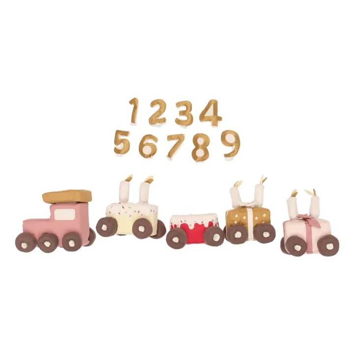 Fabelab - Birthday Celebration Train - Rose Mix