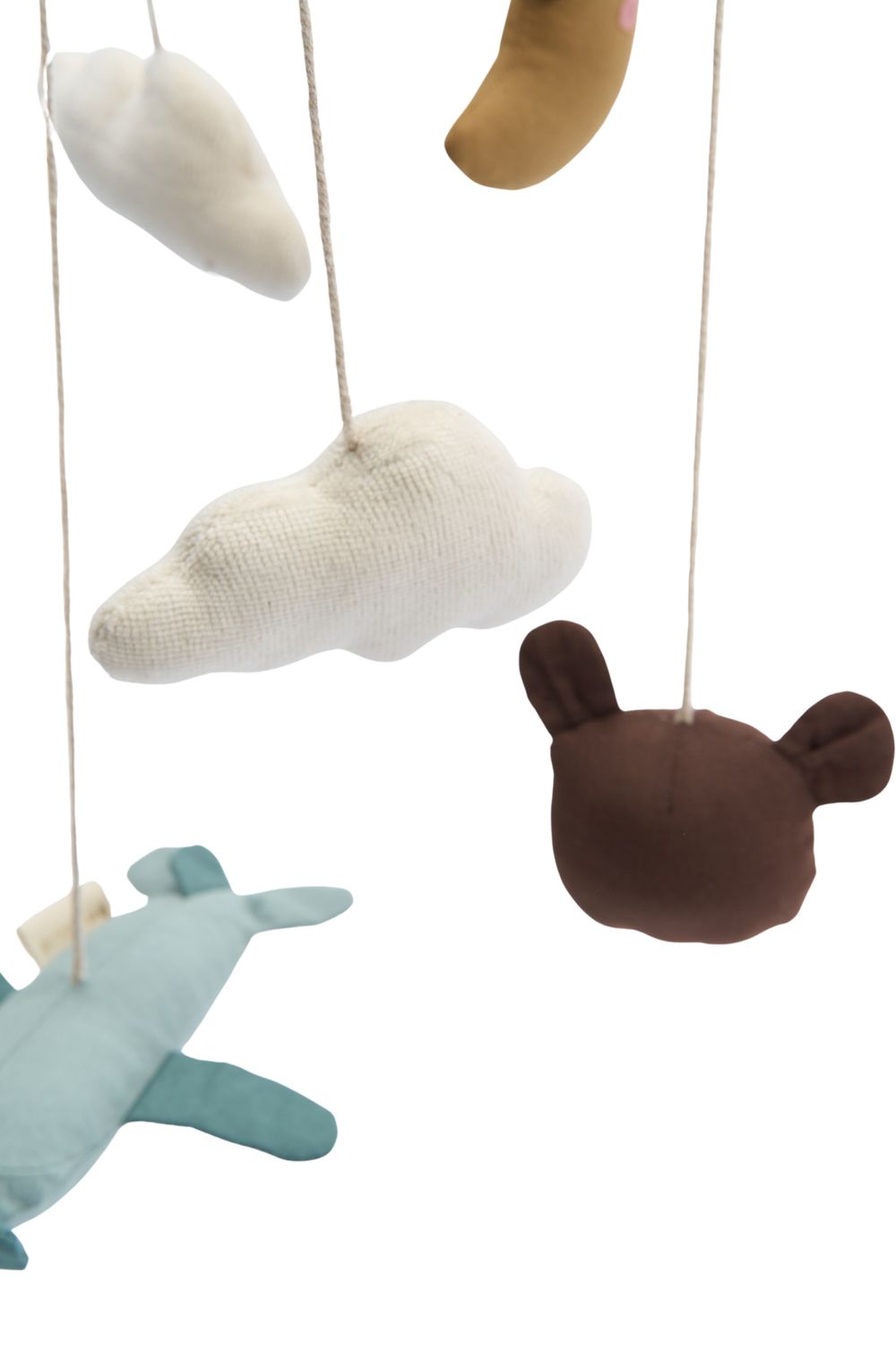 Fabelab - Organic Crib Mobile - In The Air Blue