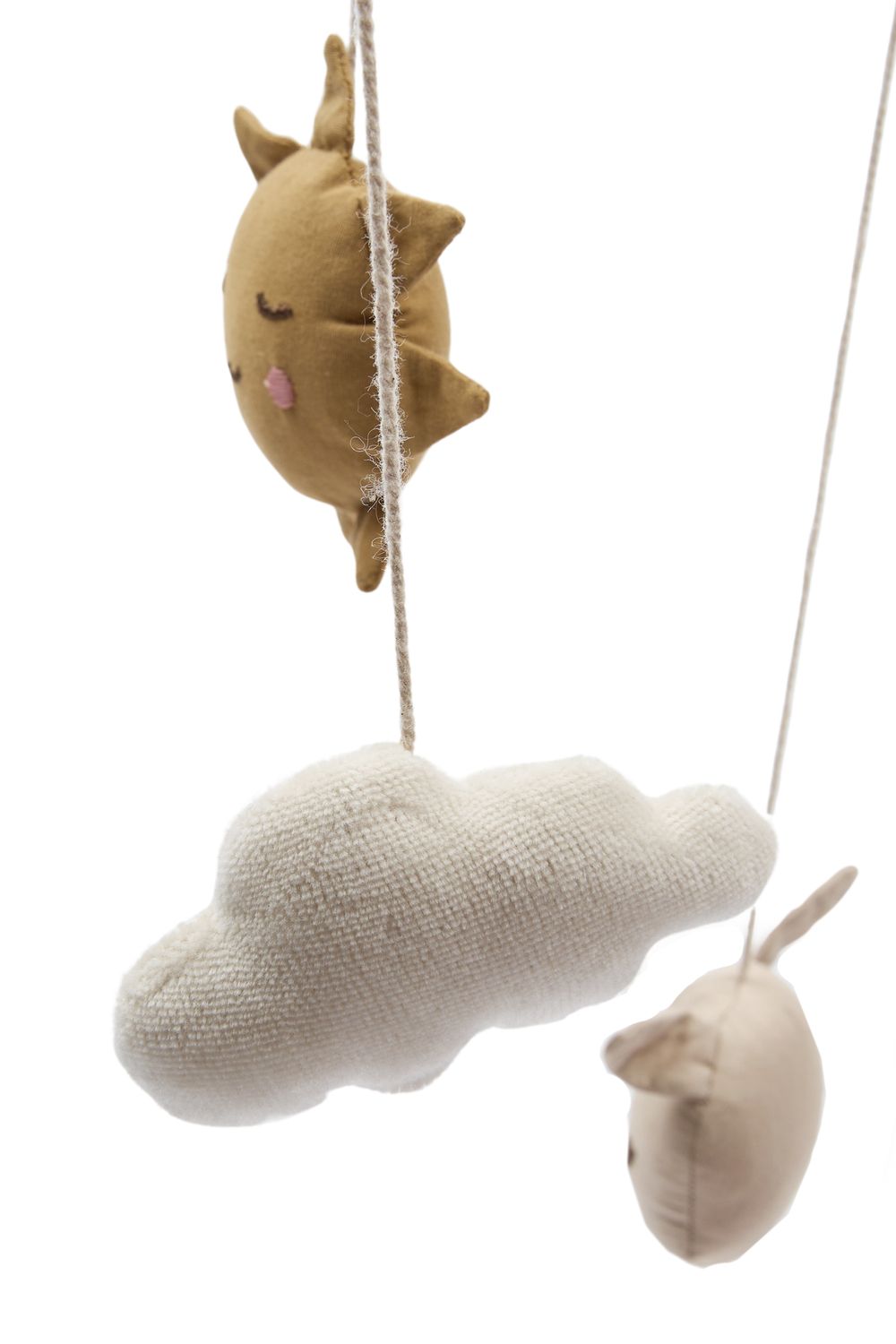 Fabelab - Organic Crib Mobile - In The Air Rose