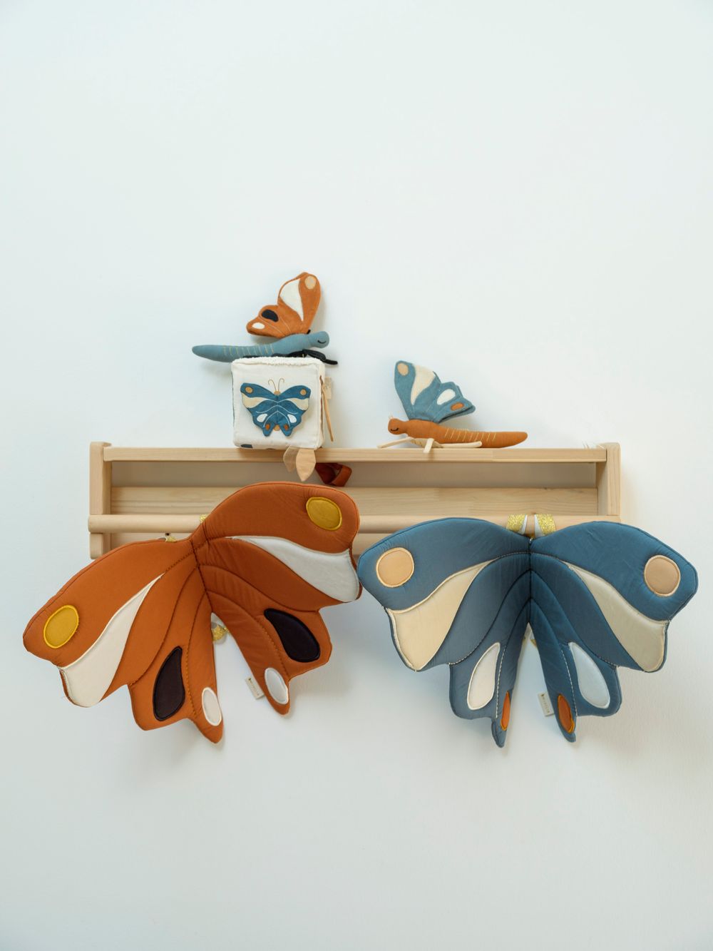 Fabelab - Dress Up Costume Organic Butterfly Wings - Blue Spruce