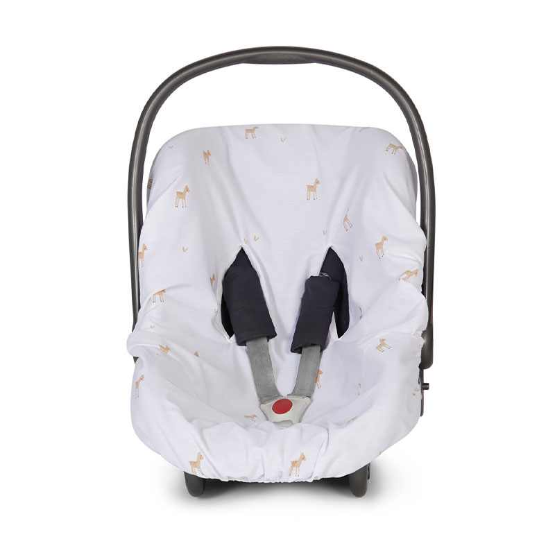 Gloop - Organic Cotton Car Seat Cover Only - Little Deer