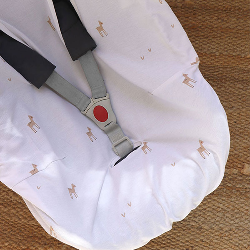 Gloop - Organic Cotton Car Seat Cover Only - Little Deer