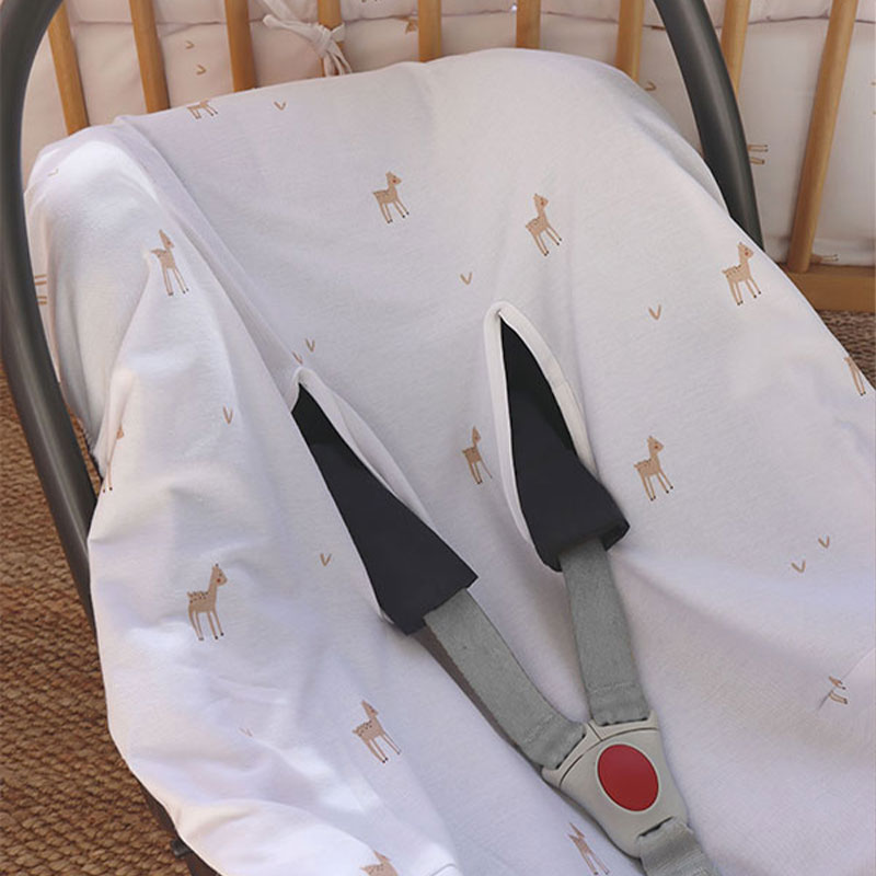 Gloop - Organic Cotton Car Seat Cover Only - Little Deer