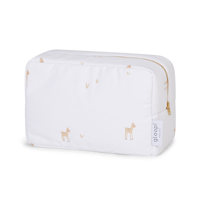 Gloop - Organic Cotton Vanity Case - Little Deer