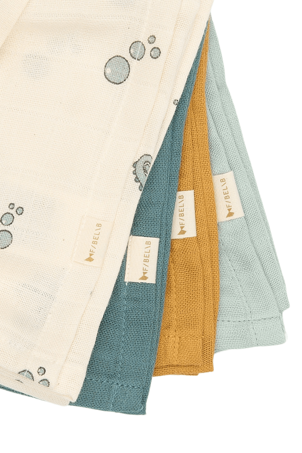 Fabelab - Organic Muslin - Pack Of 4