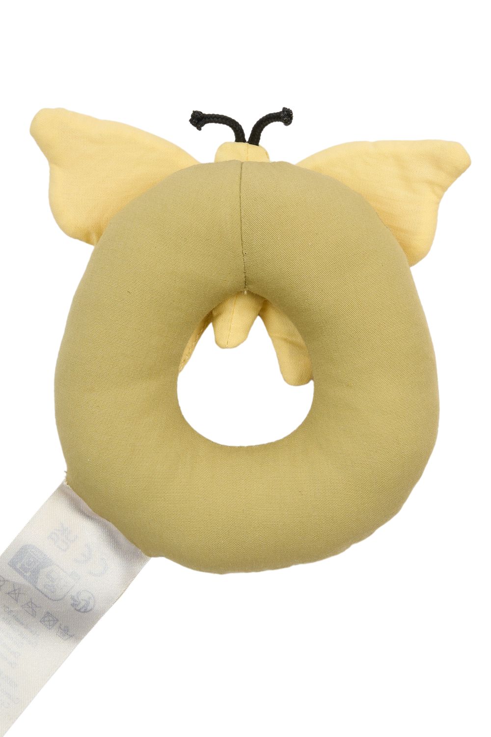 Fabelab Cotton Butterfly Rattle - Weeping Willow