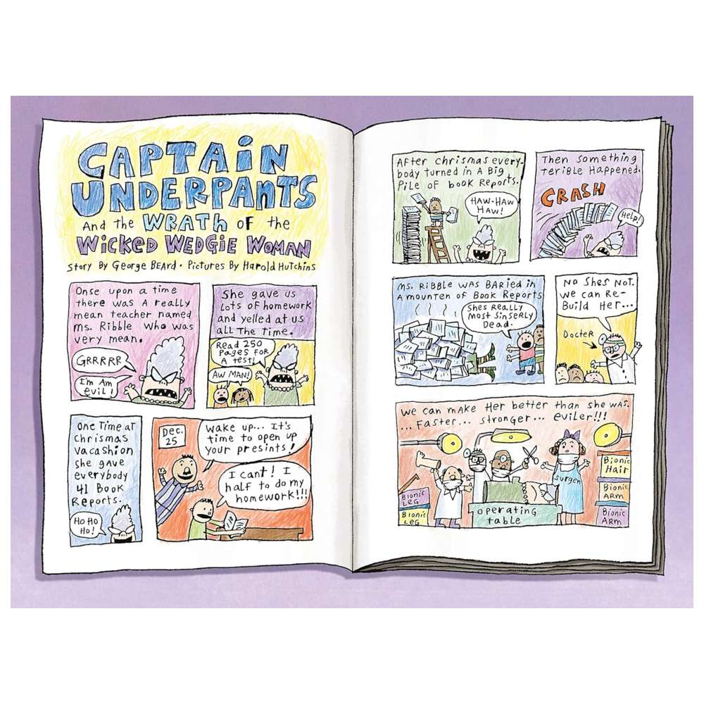 Captain Underpants: Two Turbo-Charged Novels In One