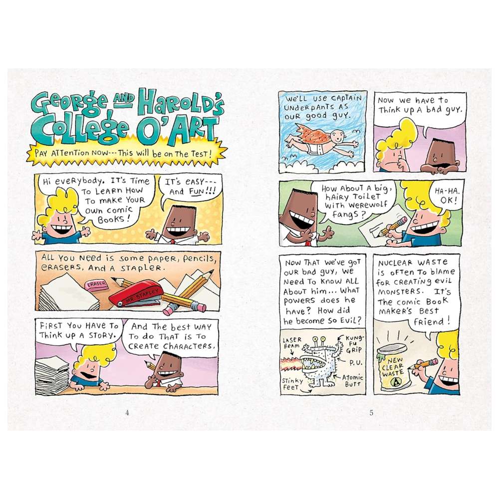 Captain Underpants Double Crunchy Book O'Fun