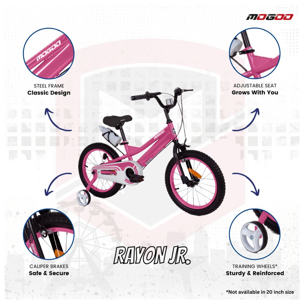 Mogoo - Rayon Junior 2.0 Kids Bicycle - Pink