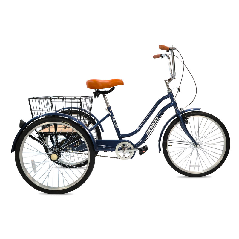 Mogoo - Hauler Single Speed Tricycle - Blue - 24-Inch