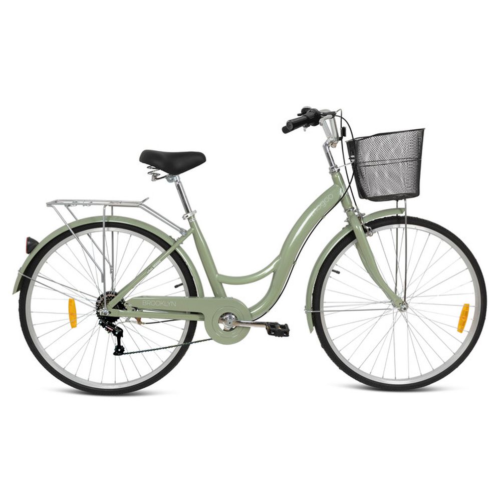 Mogoo - Brooklyn 6 Speed City Bike - 24-Inch