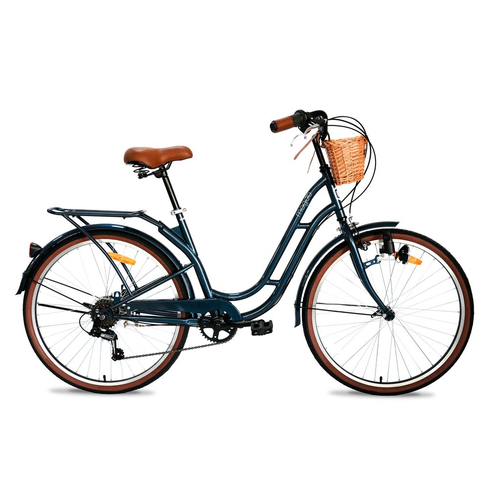 Mogoo - Florida Vintage 6 Speed City Bicycle