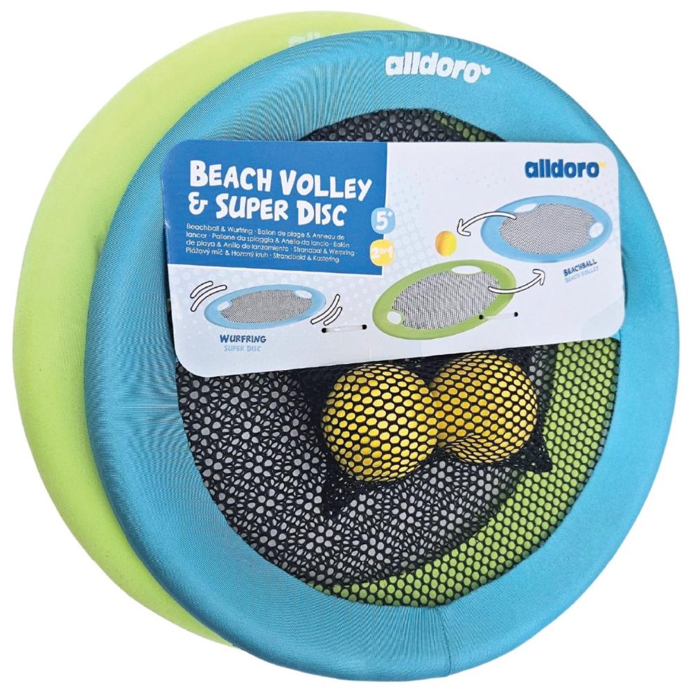 Alldoro - Beach Volley And Super Disc - 4 Pc Set