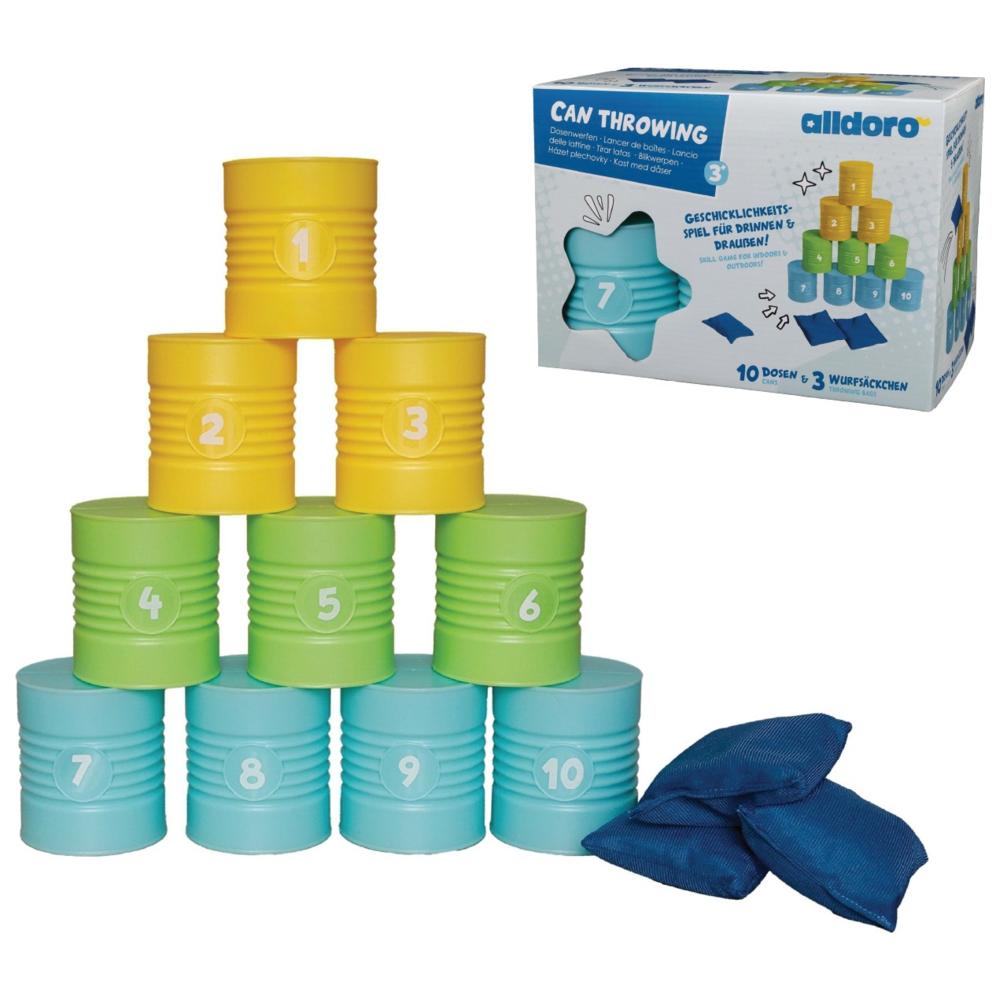Alldoro - Can Throwing Game - 13 Pc Set