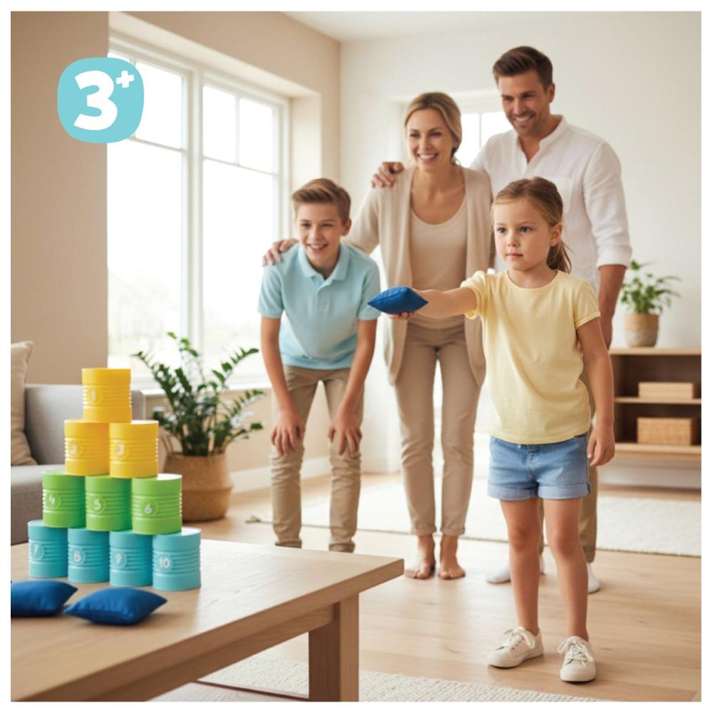Alldoro - Can Throwing Game - 13 Pc Set