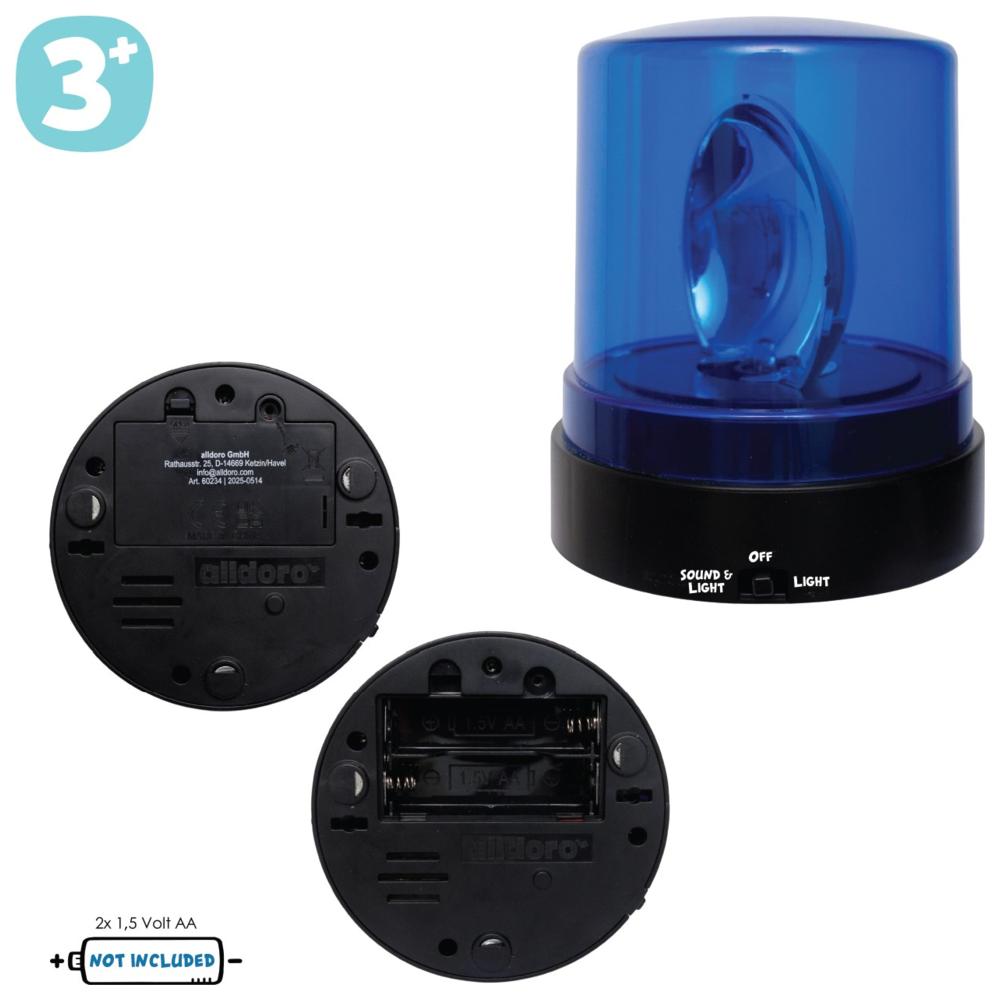 Alldoro - Rescue Lamp Toy - Blue
