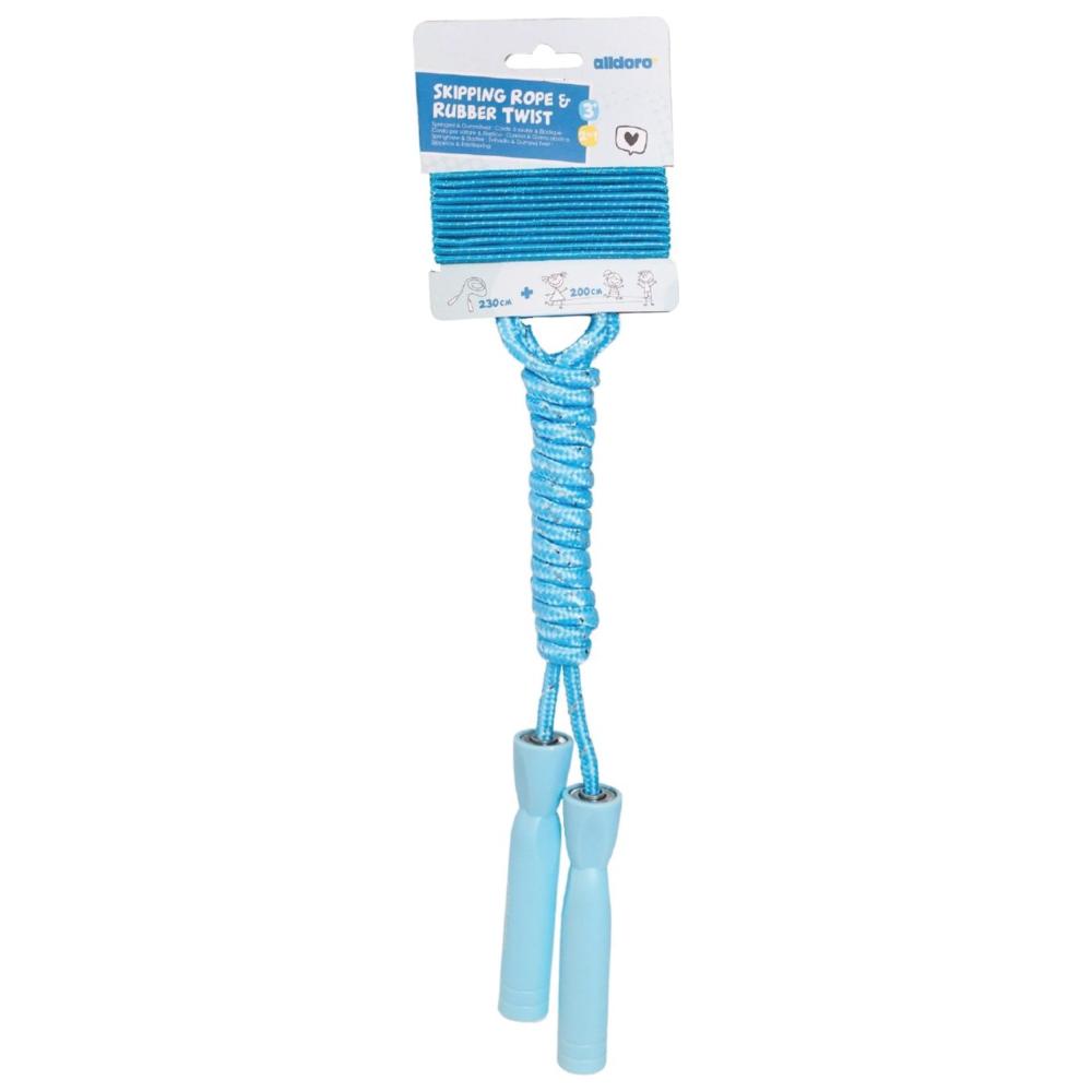 Alldoro - Skipping Rope And Rubber Twist - 230 cm