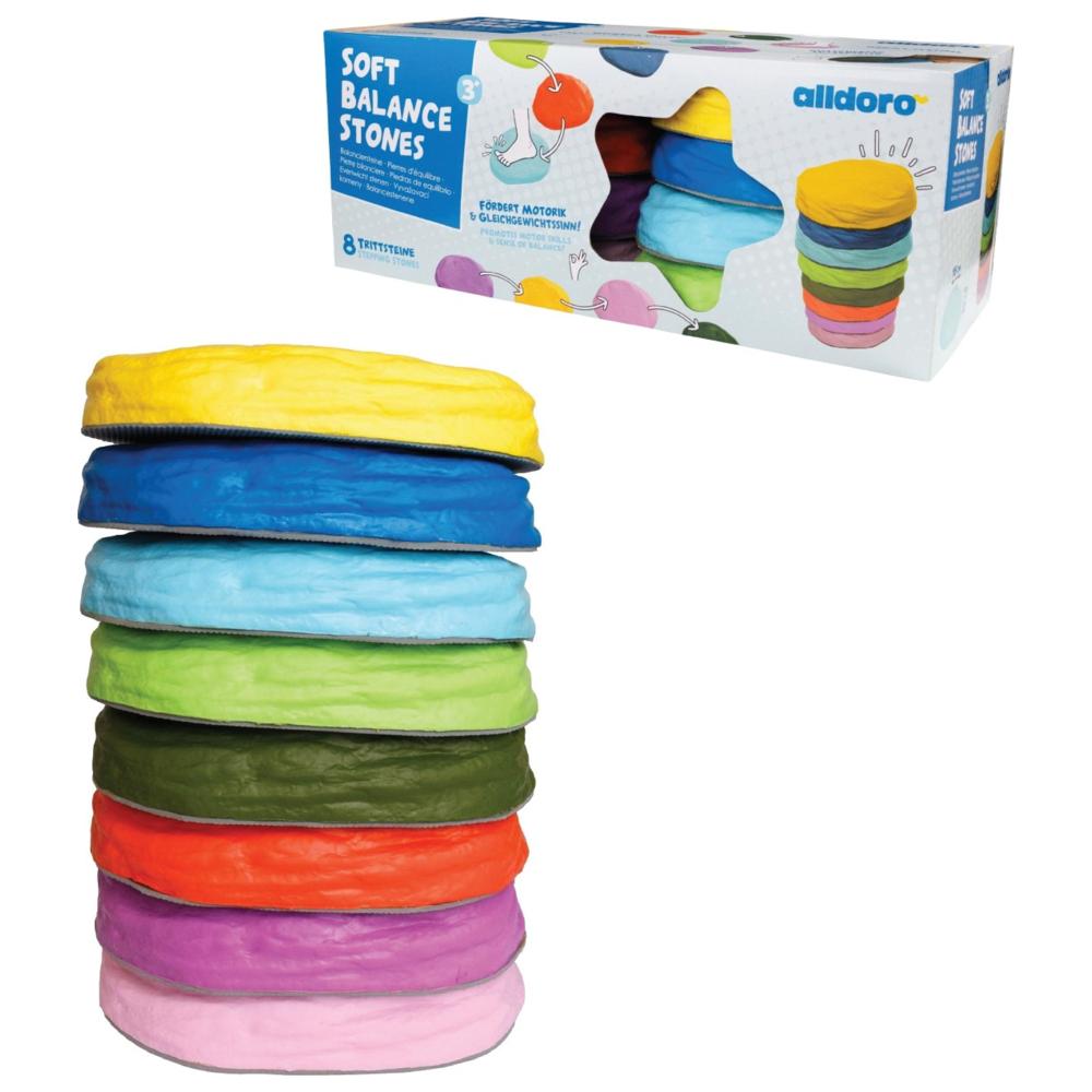 Alldoro - Soft Balance Stones - 8 Pc Set