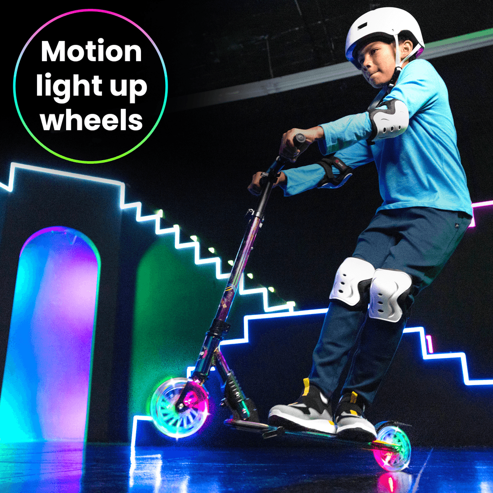 AERO MOBILITY - A140 Kids Foldable Scooter - Chrome