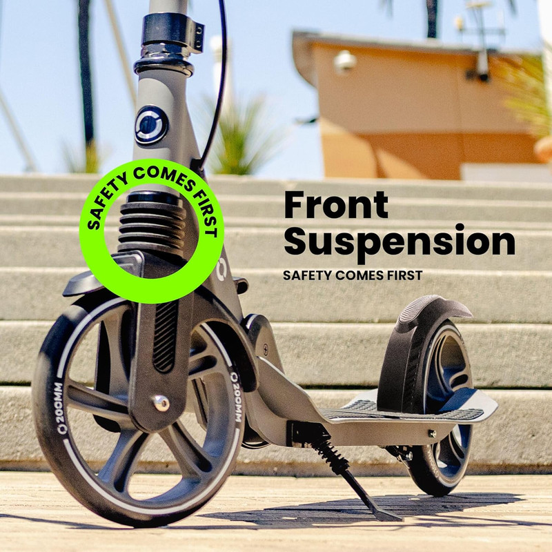 AERO MOBILITY A200 Kids Foldable Scooter - Grey