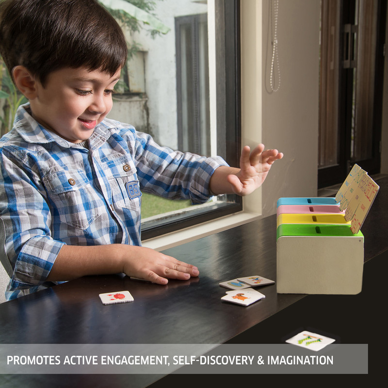 Chalk And Chuckles - Sort In The Box Early Learning Toy - Multicolor
