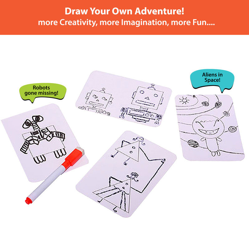 Chalk And Chuckles - Shape Your Story Game - 22 Pc Set