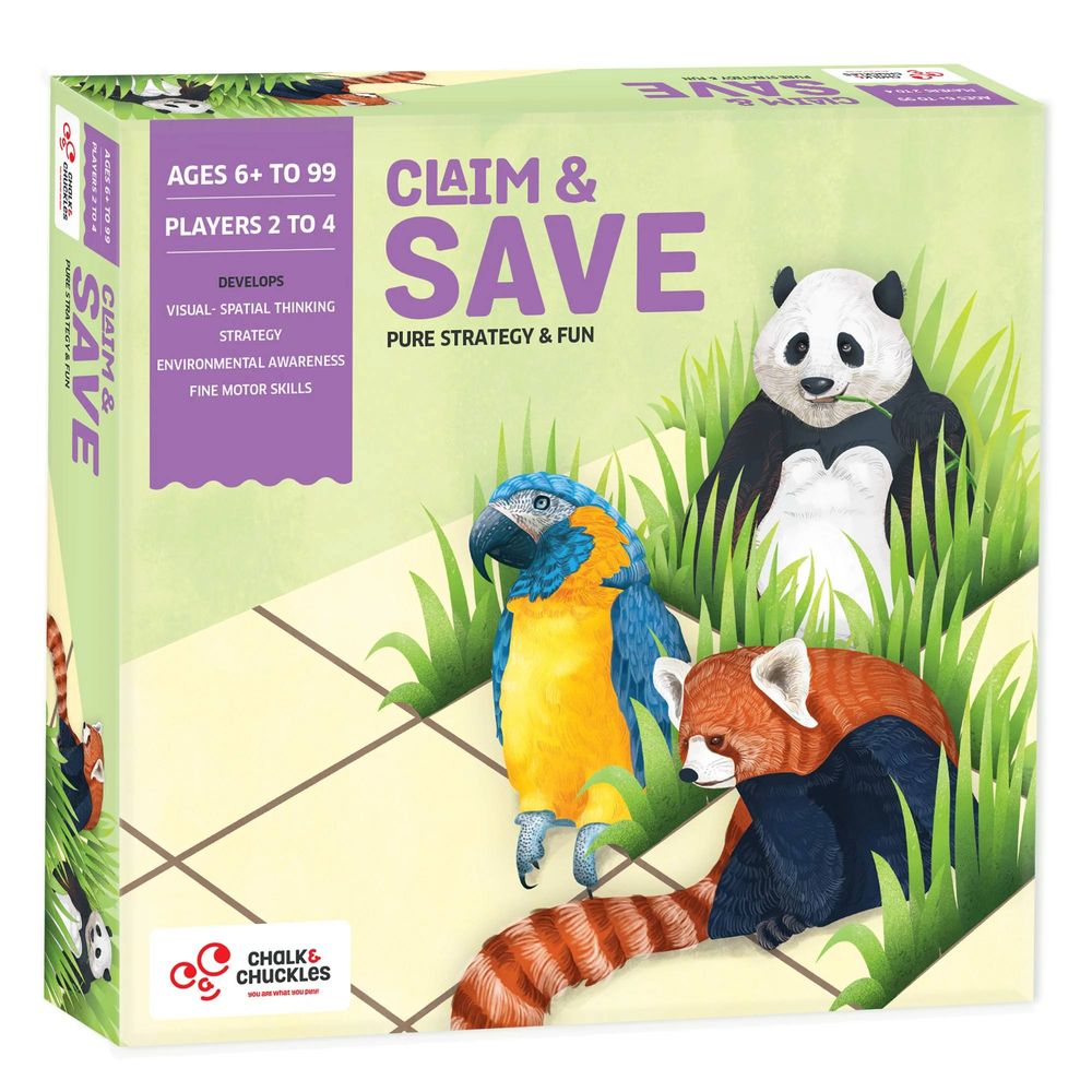 Chalk And Chuckles - Claim And Save Pure Strategy Fun Game