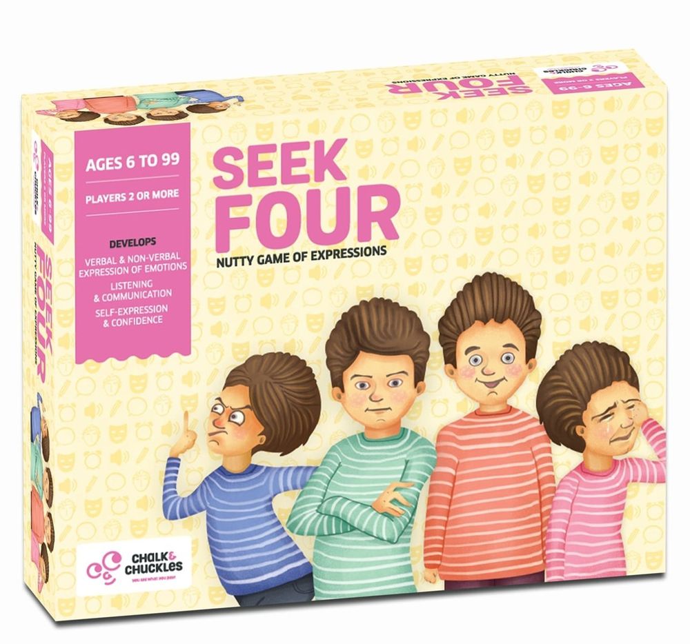 Chalk And Chuckles - Seek Four Nutty Game Of Expression