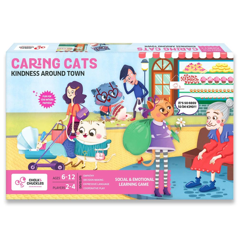 Chalk And Chuckles - Caring Cats - Kindness Around Town