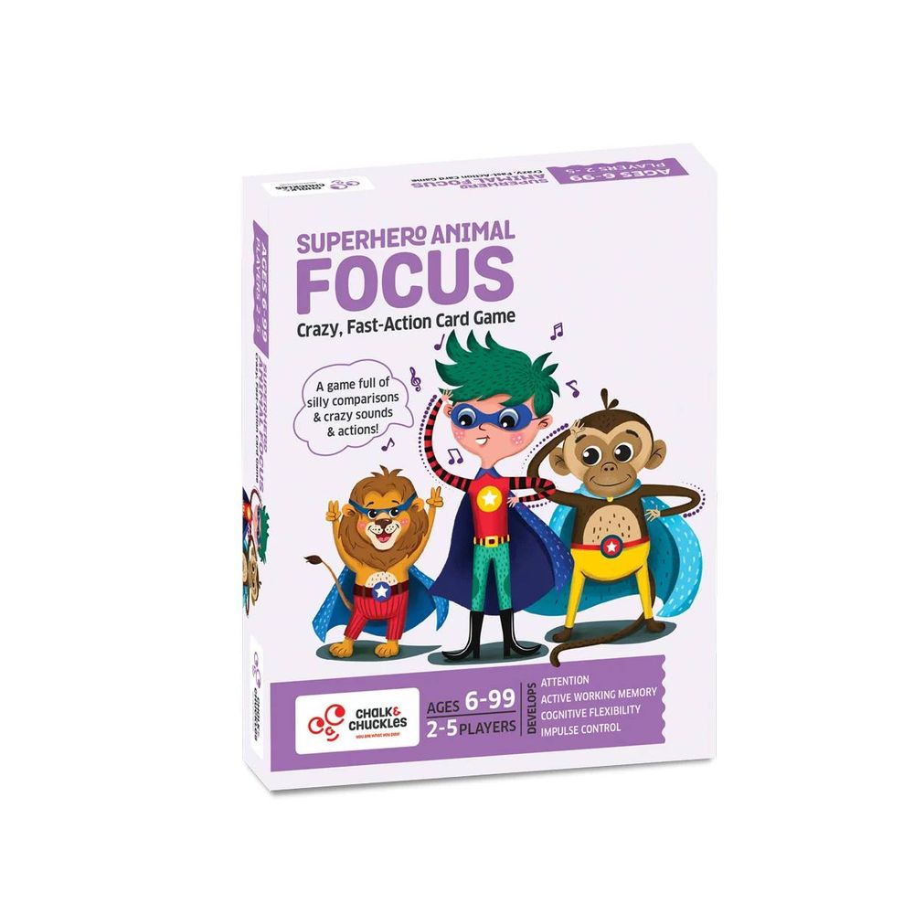 Chalk And Chuckles - Superhero Animal Focus - Crazy Fast-actio